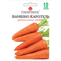 Морква "Бамбіно Каротель" 10г СБ