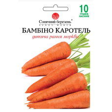 Морква "Бамбіно Каротель" 10г СБ